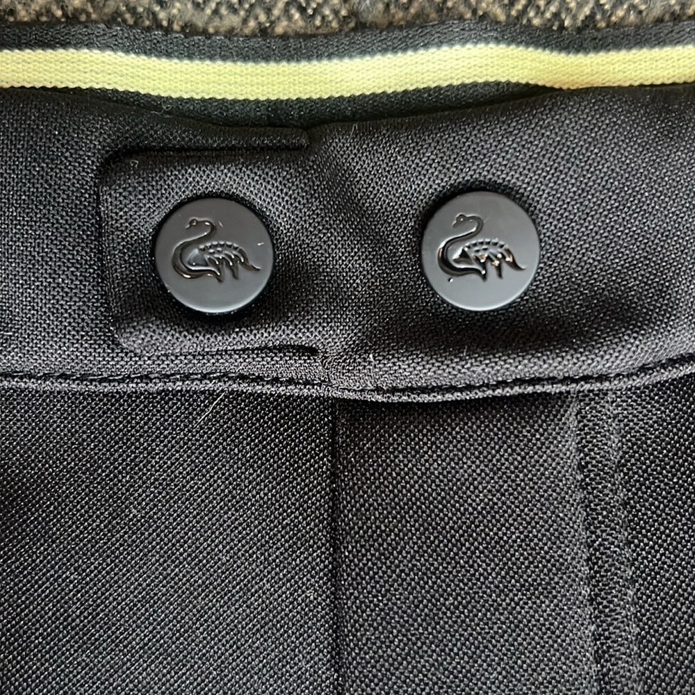 Amazing quality fleece lined stretchy structured black pants - Picture 5 of 9